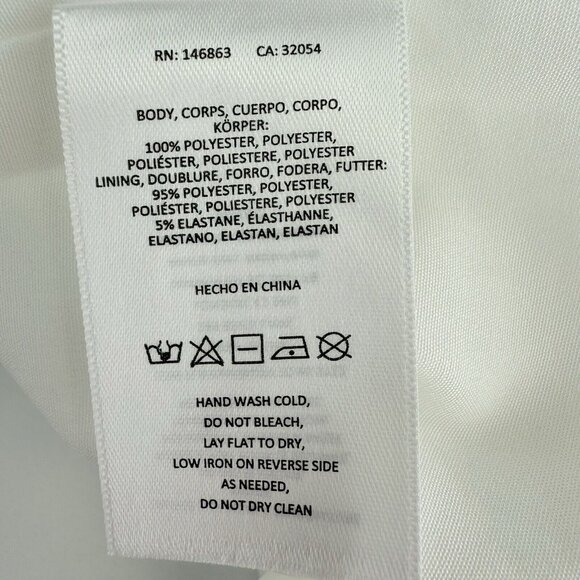 Anthropologie Off-Shoulder White Mini Dress - Picture 12 of 13